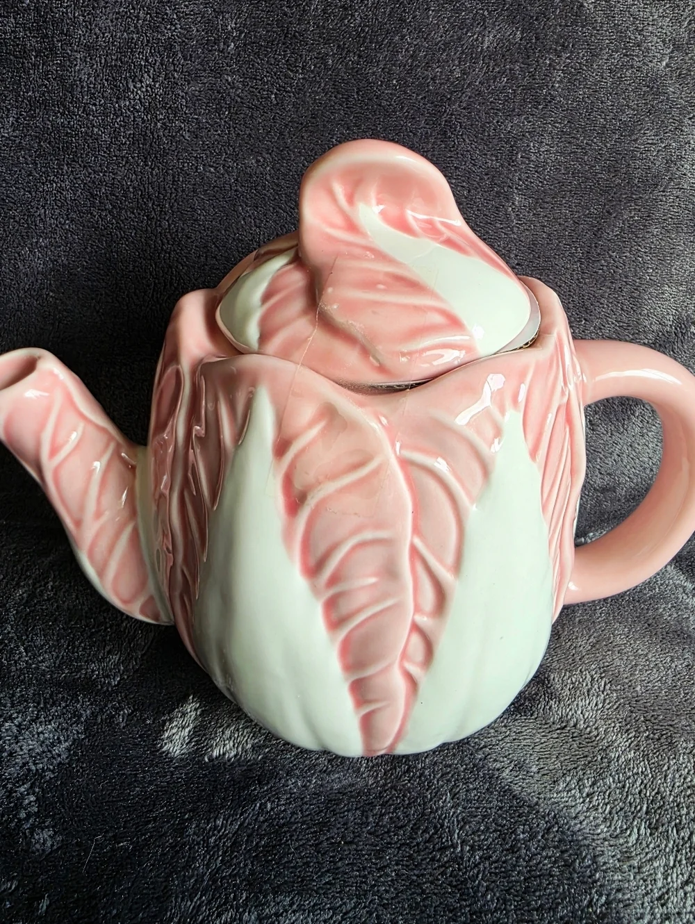 Threshold 34 fl oz Stoneware Radicchio Pink cabbage Teapot  Target Easter 2026